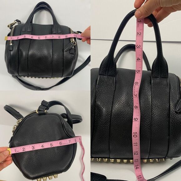 Alexander Wang Rockie Studded Lambskin Leather Bag - Picture 14 of 16